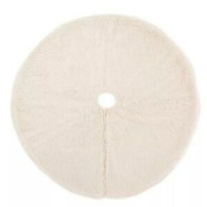 GLITZHOME 48" D Plush Christmas Tree Skirt